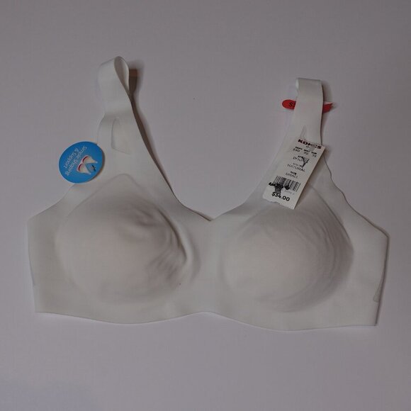 Hanes Other - Hanes Simple Shaping and comfort Bra with pads Size XS White new
